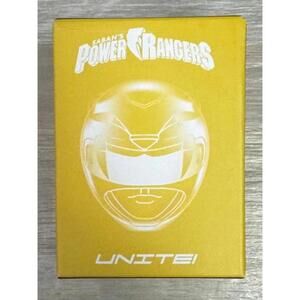 sabans power rangers yellow ranger helmet loot crate exclusive unite collectible